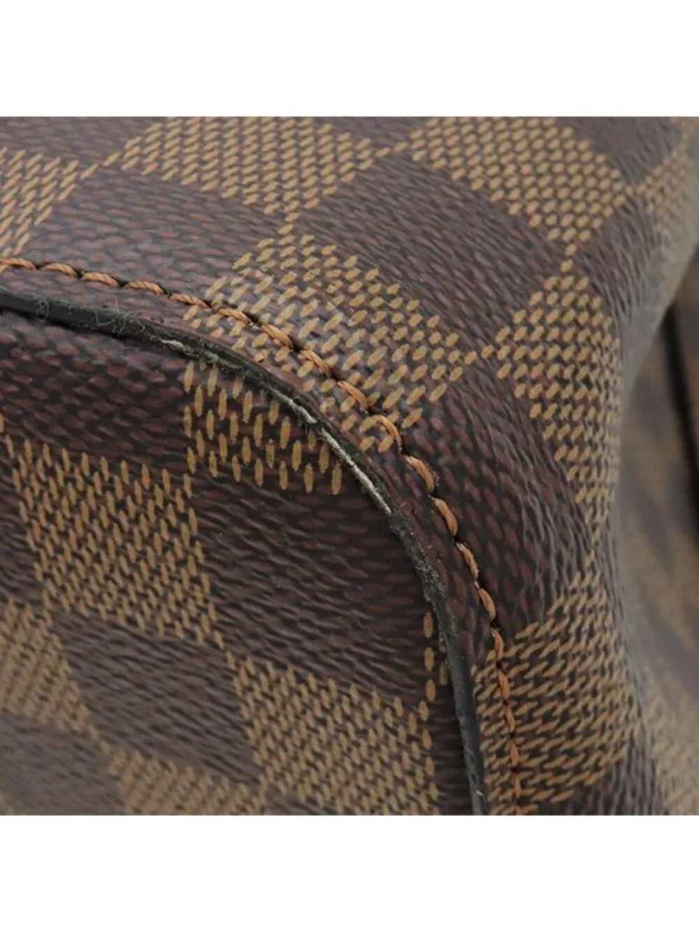 Louis Vuitton Shoulder Bag Neo Noe Damier Canvas Venus Gold Brown Pink Ebene